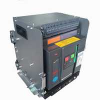 Disjoncteur intelligent universel haute tension ACB DW45-2000 2000A 4 pôles, capacité de coupure 100 KA, protection intelligente