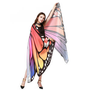 Cape à ailes de papillon pour femmes, bandeau, cape de fée adulte, cape de <span class=keywords><strong>lutin</strong></span>, costume de déguisement, Ecoparty - Product Image 2