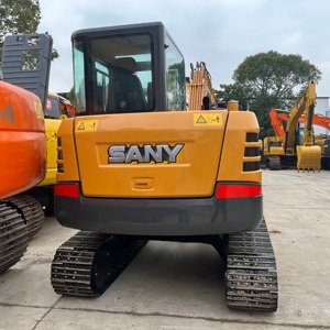รถขุดมือสอง SANY SY60C ประสิทธิภาพสูง ประหยัดน้ำมัน ใช้เครื่องยนต์ Isuzu สำหรับงานขุดลอกอ่างเก็บน้ำในเมือง ประสิทธิภาพสูง ทำงานได้นาน - Product Image 3