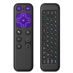Souris aérienne sans fil T6 avec clavier QWERTY, télécommande universelle 2,4 GHz pour Smart TV et lecteur multimédia - Product Image 2