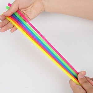Jincan - Juguete de Cuerda Elástica de TPR Suave, con Diseño de Fideos, Sensorial Visual, para Aliviar el Estrés, para Niños - Product Image 3