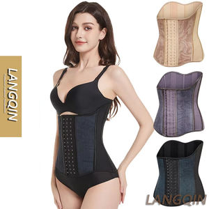 Vente directe usine OEM – Nouveaux gaine-taille femme grande taille à compression forte, maintien du dos, en maille tricotée confortable - Product Image 1