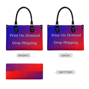 Designer di beni di lusso Afro-nero americano ritratto donna borse portafogli Set OEM ODM all'ingrosso modello personalizzato borsa - Product Image 6