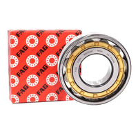 Roulement à rouleaux cylindriques NU207 35x72x17mm à une rangée, haute charge radiale pour boîte de vitesses, pompe, transmission de puissance