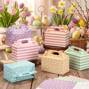 SIHENY - Cajas <span class=keywords><strong>de</strong></span> Papel para Pasteles Pequeños, Coloridas, Blancas, Portátiles, con Asas, al por Mayor y a Bajo Precio - Product Image 6