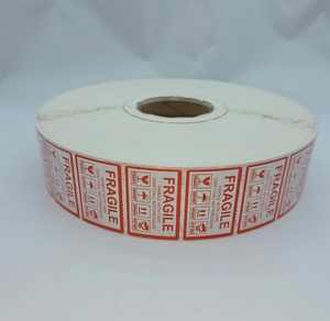 Wholesale Private Label Custom Printing Fragile Sticker - Product Image 1