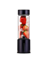Vente flash - Blender portable rechargeable à main avec fonction de broyage de glace, boîtier en acier inoxydable, 6 lames, mini-blender USB