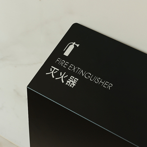 Thương mại UV in Bình chữa cháy đứng thép không gỉ giá vuông cho các doanh nghiệp giao thông cao bảng quảng cáo cao - Product Image 3