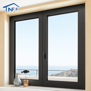 <span class=keywords><strong>Finestra</strong></span> a Battente in Alluminio a Taglio Termico con Triplo Vetro, Design Moderno Personalizzato, Certificata NFRC AS2047 CE, Resistente agli Uragani, Certificata Energy Star - Product Image 1