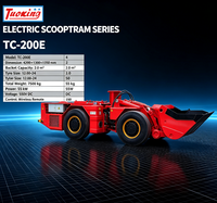 Chargeur souterrain LHD Tuoxing TC-200E, Scooptram minier électrique 75KW, 4t, godet de 2m, force de traction de 110kN, économie d'énergie
