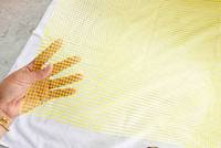Maille de fibre de verre platine résistante aux alcalis 160Gr 100CM Jaune 5x5 1*50M Personnalisable Haute qualité Résistance aux fissures Réparation des trous