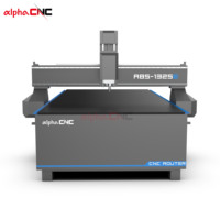 Máquina Fresadora CNC para Madera Económica ABS-1325E de 3 Ejes, Husillo Único, Motor Servo Syntec 1325, Bomba de Rodamientos, para Trabajos en Madera y Muebles