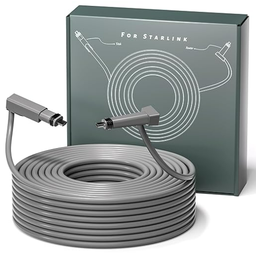 100ft Starlink Satellite  Internet Kit V2 Cable Trade Routeur Et Antenne Cable Cord  Starlink Accessories for Starlink Gen2