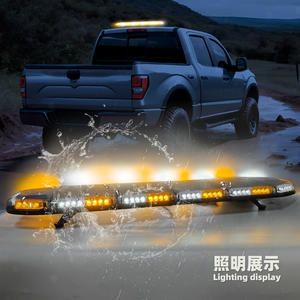 Luz Estroboscópica de Advertencia de 51 Pulgadas (130 cm) de Largo, Nueva, en Rojo, Azul, Blanco, Verde y Ámbar, para Techo de Automóvil o Camión - Product Image 5