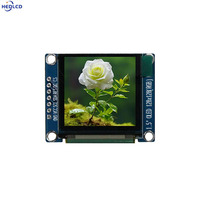 Penjualan pabrik 1.5 inci 128x128 128*128 warna modul Tampilan OLED dengan antarmuka SSD1351 SPI untuk produk Digital