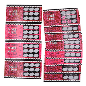 Tarjeta <span class=keywords><strong>de</strong></span> juego Truth or atre para despedida <span class=keywords><strong>de</strong></span> soltera, accesorios para la fecha, San Valentín, noche, rascador - Product Image 4