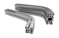 Perfil de Techo Extensible, Perfil de Aluminio Curvo, Perfil de Aluminio para LED, Extrusión de Aluminio Curvada
