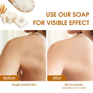 สบู่ข้าวทำมือทำจากคอลลาเจนจากประเทศไทยทำมือสบู่ทำจาก<span class=keywords><strong>นม</strong></span>เพื่อผิวขาวสั่งติดป้ายได้ตามต้องการ - Product Image 4