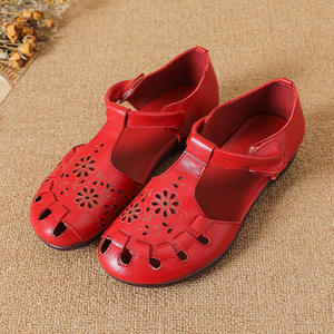 Sandales d'été pour femmes à talon épais, style féerique, avec boucle perlée, doublure en fausse fourrure et dessus en maille respirante, idéales pour l'extérieur - Product Image 3