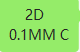 2D 0.10MM C