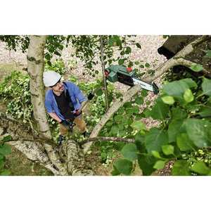 Per GIA0208 18V senza fili Mini motosega 2.5 Ah potatore telescopico universale catena palo 2 tempi alimentato a batteria Made in Italy - Product Image 5