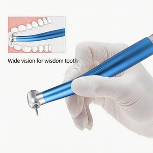 064 Instrumen Laboratorium Gigi Profesional 35000RPM M1 Standar Tombol Tekan Handpiece Bersertifikasi ISO Turbin Listrik Baja - Product Image 1