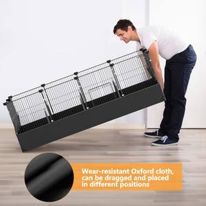 Tragbares 12-Panel-Heimtier bett für Haustiere im Innen-und Außenbereich mit wasserdichtem Schutz für kleine Tiere für Katzen und Hunde - Product Image 5