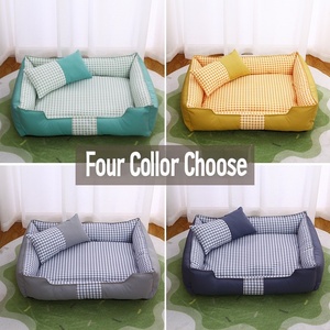 Fashion Pet Bed Ultra Comfortable <strong>Dog</strong> Beds for Medium <strong>Dogs</strong> with Extra Head and Neck <strong>Support</strong> Orthopedic Sofa - Product Image 2