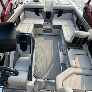 <span class=keywords><strong>Plateforme</strong></span> de bain et cockpit pour bateau 2008 Nautique Super Air 230 Team Edition, tapis de sol en mousse EVA imitation teck, style SeaDek MarineMat, <span class=keywords><strong>auto</strong></span>-adhésif - Product Image 4