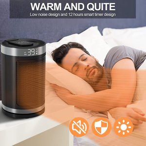 Nuevo Calefactor de Aire Caliente de Escritorio, Calefacción de Cerámica PTC, Control Remoto, Temporizador, Calefactor Eléctrico Silencioso para Oficina Pequeña, Hogar Infantil - Product Image 3