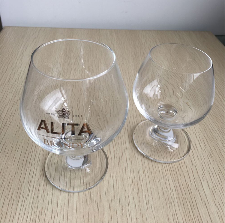Wholesale custom logo brandy snifter glasses cognac brandy glass