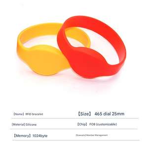 Pulseras de Silicona RFID I CODE SLIX NTAG213, Resistentes al Agua IP67, Reutilizables, para Control de Acceso, Eventos, Boletos, Pagos sin Efectivo - Product Image 4
