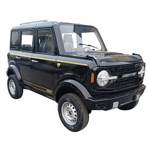 BRT 2026 SUV Eléctrico Negro con Franja Amarilla, Vehículo Todoterreno de 4 Puertas, Vehículo Eléctrico de Nueva Energía con Tracción en las Cuatro Ruedas - Product Image 1