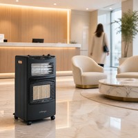 Chauffage au gaz et électrique pour la maison, pliable, 2 en 1, certifié CE, portable, pour chambre à coucher, salon, économie d'énergie