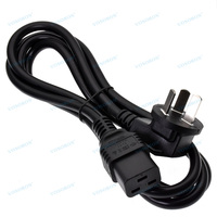 Nouveau cordon d'alimentation 16A avec prise chinoise vers IEC320 C19, 1,8 m, certifié VDE, pour usage domestique, robuste, en cuivre pur