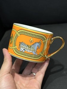 Best-selling Luxury Living Room Eco-Friendly Bone China Ceramic Coffee Cup and Saucer <b>Gift</b> <b>Box</b> - Product Image 3