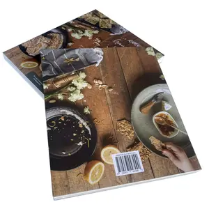 Perfect Binding Softcover Cook Book Printing