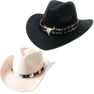 Chapeaux Fedora en feutre de lapin ivoire parfaitement pliables pour adultes et unisexe, style formel toutes saisons, vente en gros - Product Image 2