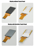 Modul Sentuh LCD TFT MCU 2.4 Inci 240*320 IPS 37Pin ST7789 ILI9341 Layar Tampilan LCD dengan Panel Layar Sentuh Kapasitif FT6336U