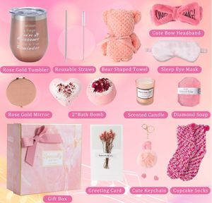 Nuovi Arrivi 2024 Cofanetto Regalo Rilassante Spa <span class=keywords><strong>per</strong></span> la Cura di Sé Promozione San Valentino Set Regalo di Compleanno <span class=keywords><strong>per</strong></span> Donne Mamma Moglie Sorella - Product Image 3