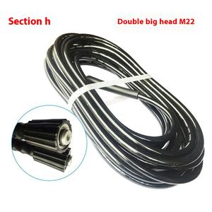 Geno Guide <span class=keywords><strong>Tuyau</strong></span> en fil d'acier ultra haute pression Nouvelle <span class=keywords><strong>machine</strong></span> à <span class=keywords><strong>laver</strong></span> les voitures Equipement de nettoyage à prise rapide Filetage résistant à l'usure - Product Image 4