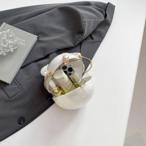 Bolso de mano/hombro/cruzado elegante con cierre de perlas, superventas transfronterizo, novedad de moda para bodas y fiestas Tanjing - Product Image 4