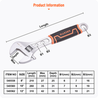 Dukungan OEM/ODM HARDEN Kunci Pas Profesional yang Dapat Disesuaikan 8 inci, 10 inci, 12 inci