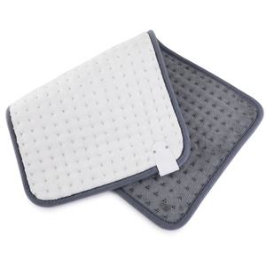 Hot Sale Electric Pad <span class=keywords><strong>Massage</strong></span> gerät Kohle faser Fernbedienung Temperatur gesteuertes wasch bares Polyester Hot Pack für die Hals schulter - Product Image 3