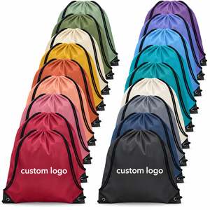 Bolsa Ecológica con Cordón de Poliéster, Estilo Outdoor, con Logotipo Personalizado, para Niños, Hombres y Mujeres - Product Image 1
