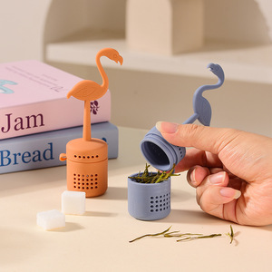 En gros, infuseur à thé créatif en silicone en forme de feuille de thé et de cône de pin, <span class=keywords><strong>produits</strong></span> ménagers de cuisine - Product Image 3