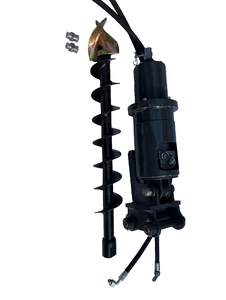 Tarière hydraulique bibo 2026 avec moteur à roulement, boîte de vitesses et engrenages en acier pour mini-excavatrices de 1,2 tonne - Product Image 5