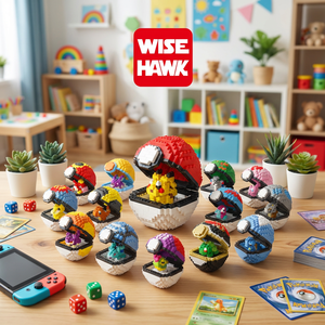 Nuevo Bloque de Plástico <span class=keywords><strong>Mini</strong></span>, Micro Ladrillo de Construcción, Bola de Anime Poke Pet, Juguete de Construcción y Modelo para Niños de 5 a 7 Años - Product Image 1