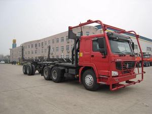 Camion forestier Sinotruk Howo 6x4 6x6 400HP pour le transport du bois en RDC - Product Image 4