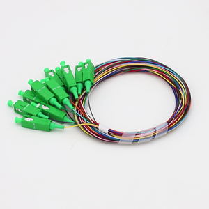 Singlemode 12 core PVC FTTH fibra ottica FTTX Indoor 1 anno 1m / 2m / 3m 1 pz/borsa <span class=keywords><strong>Brunch</strong></span> SC/APC Pigtail - Product Image 5